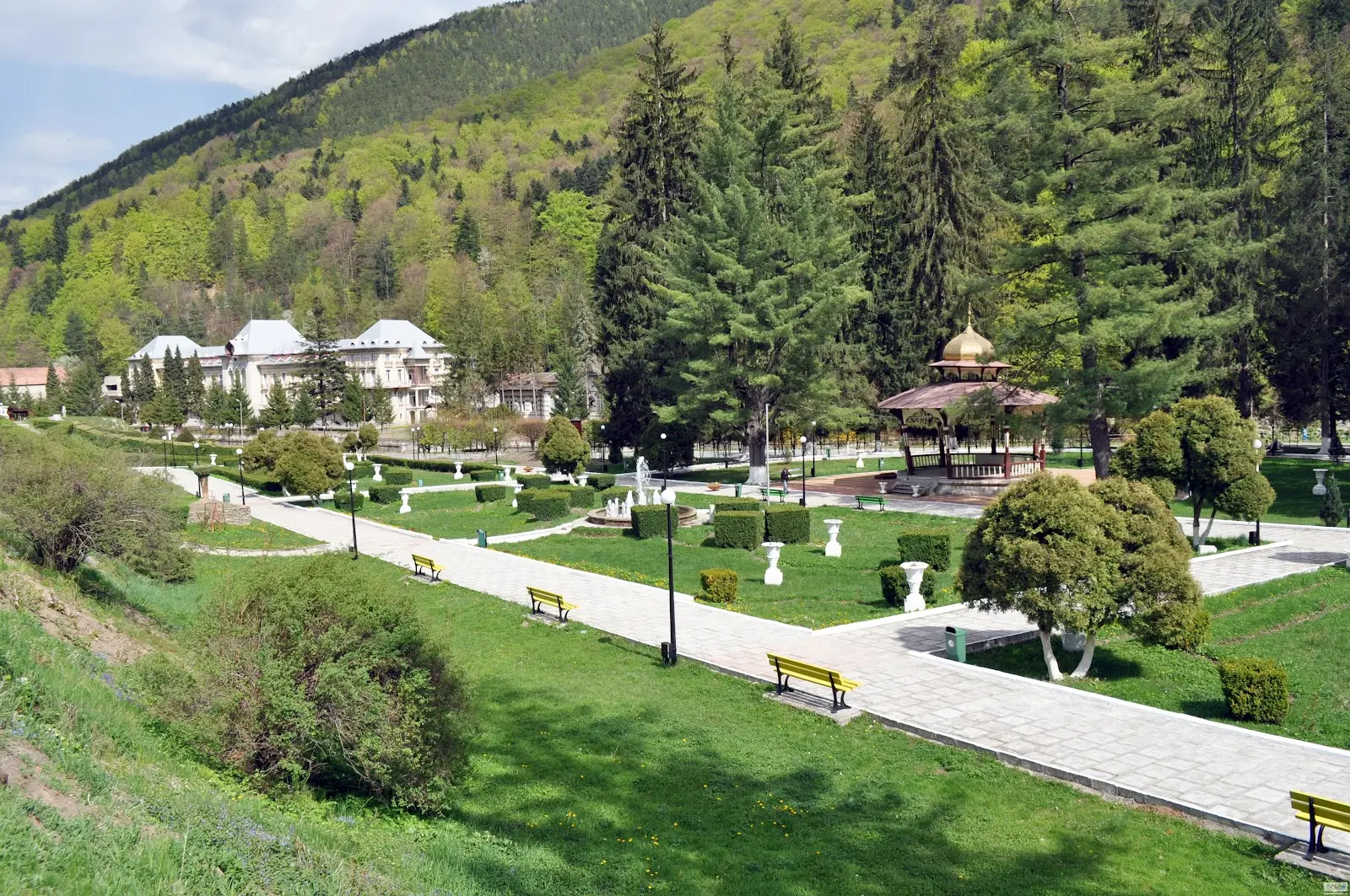Parcul Central Slănic-Moldova 2